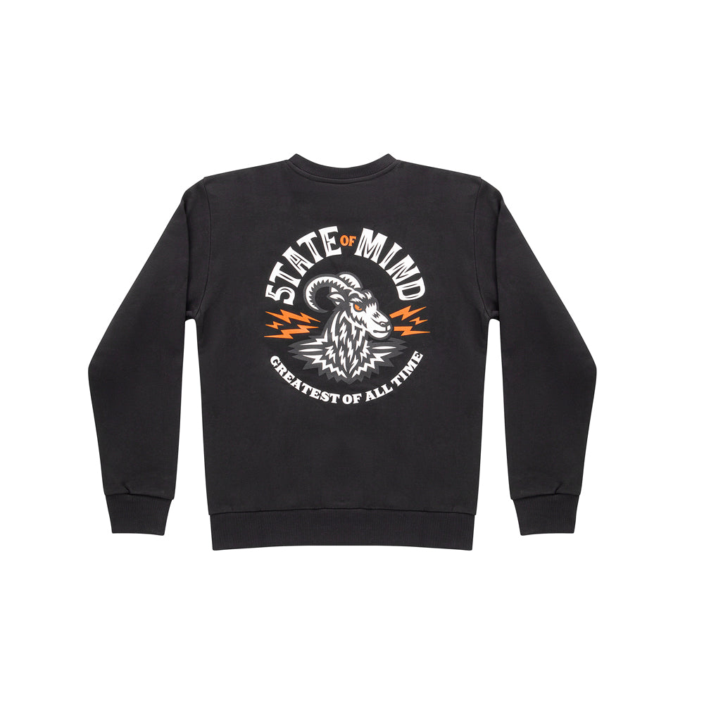 " GOAT " Sweatshirt Black