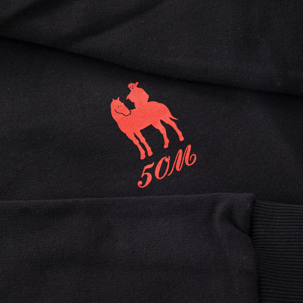 " 5OM 5PORTWEAR " Sweatshirt Black