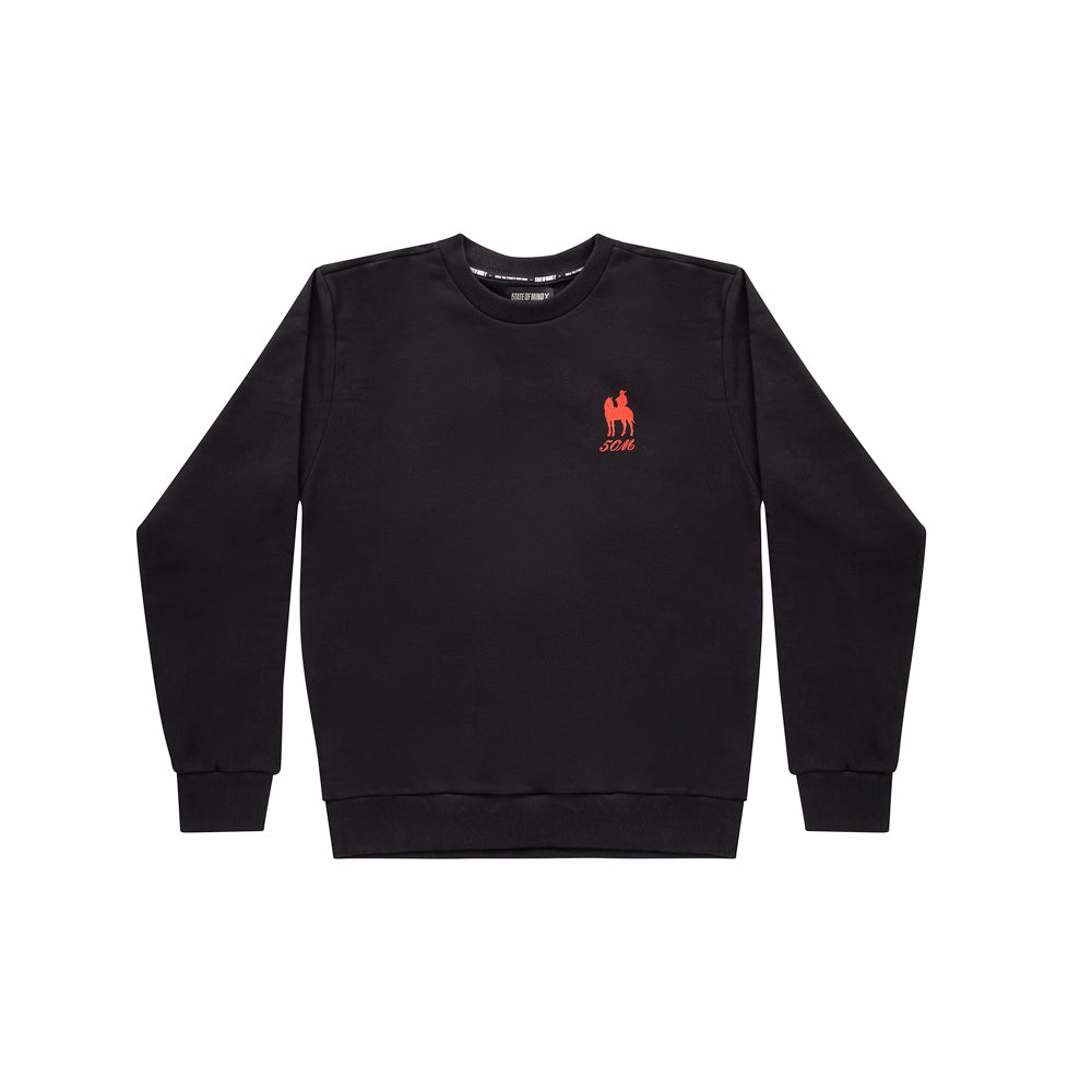 " 5OM 5PORTWEAR " Sweatshirt Black