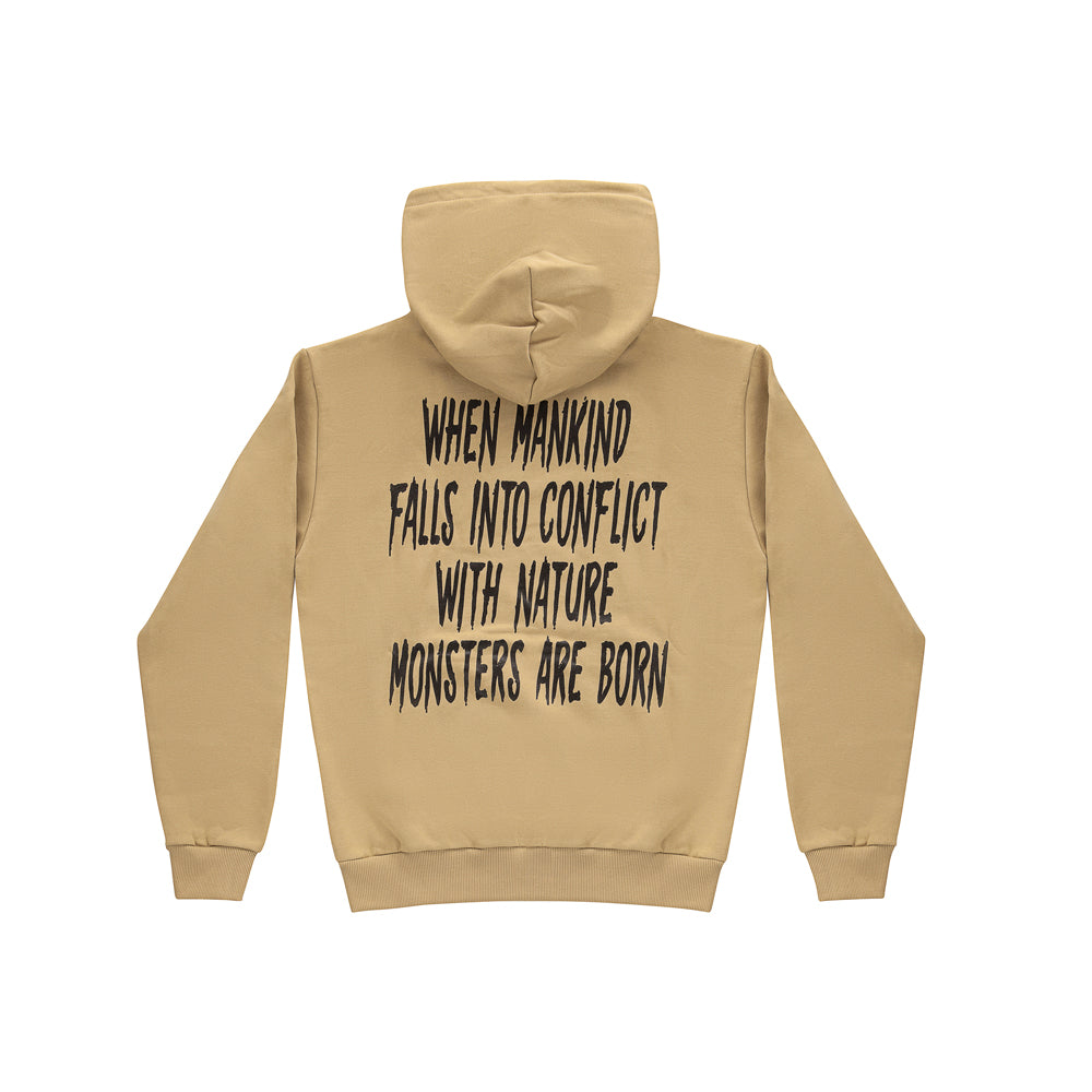 " 5OMZILLA " Hoodie Sand