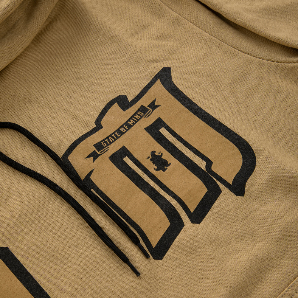" 5OMZILLA " Hoodie Sand
