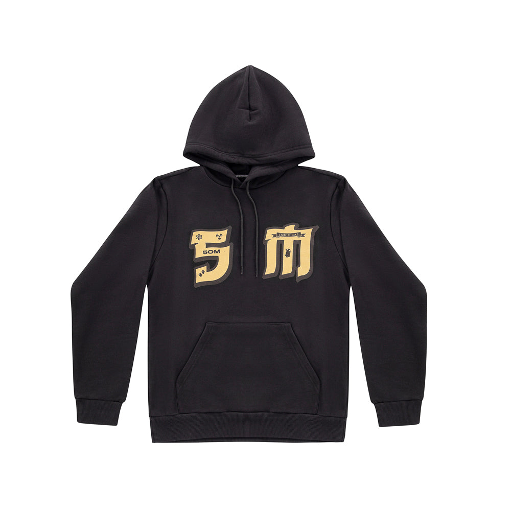 " 5OMZILLA " Hoodie Black