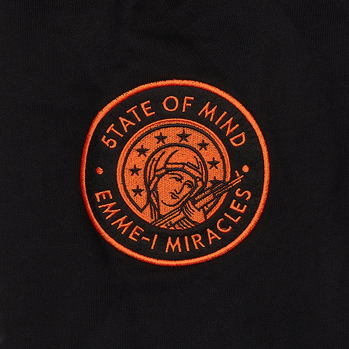 " EMME-I MIRACLES " Hoodie Nera