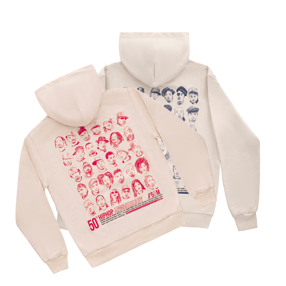 " 5OM HIP HOP ANNIVERSARY " Special Pack Hoodie + Poster