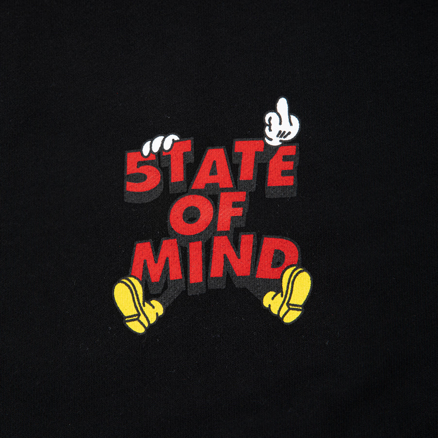 "MICKEY" Sweatshirt Black