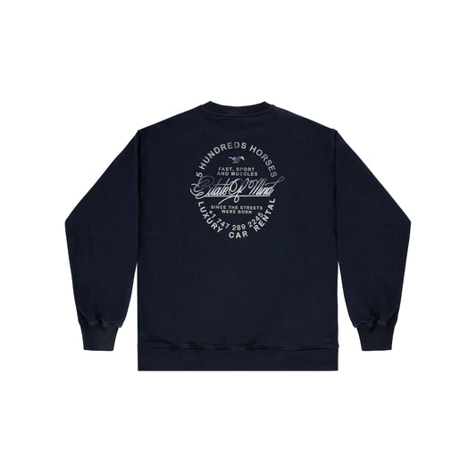 "URBAN CLASSY" Sweatshirt Autonoleggio Navy