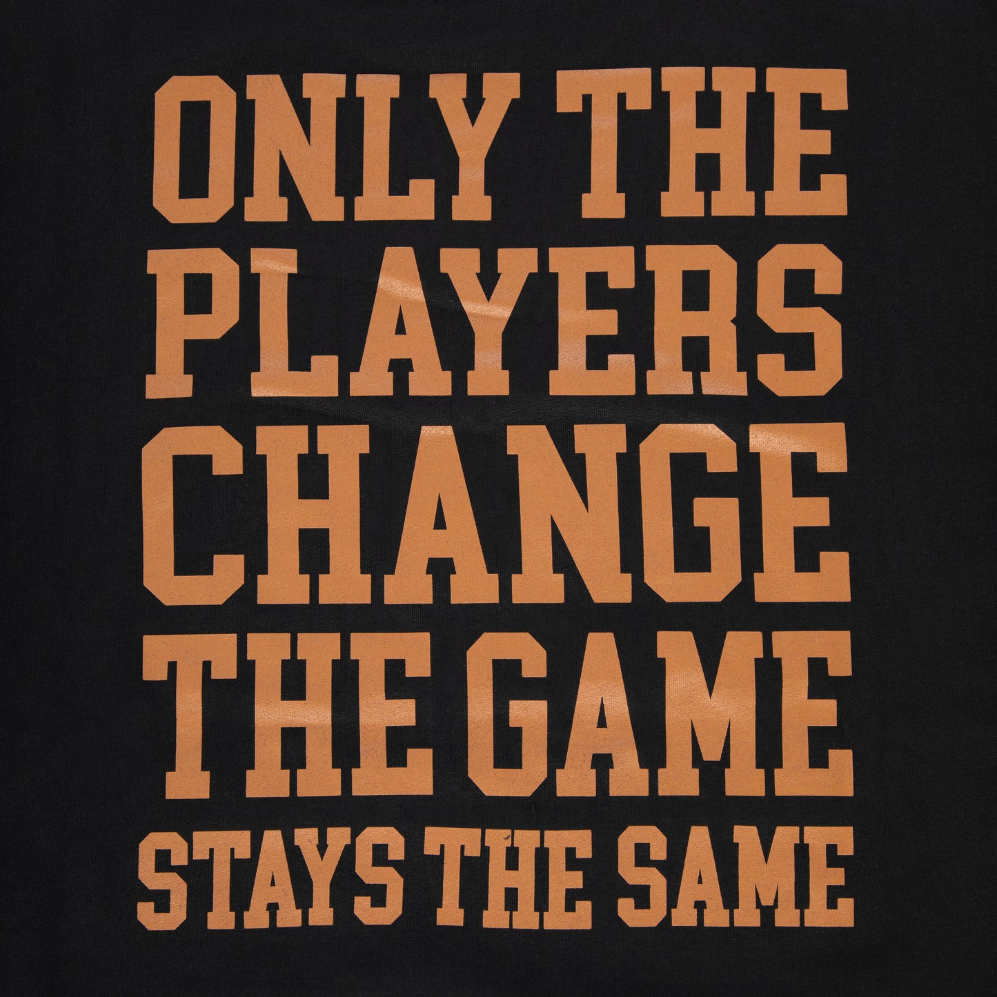 "ONLY THE PLAYER" Sweatshirt Black