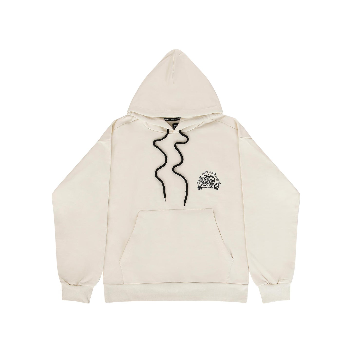 "Laugh Now Cry Later" Hoodie Off white