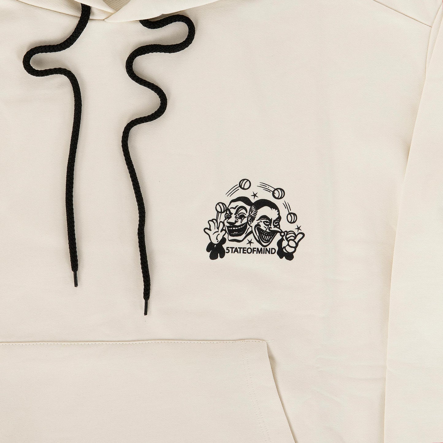 "Laugh Now Cry Later" Hoodie Off white