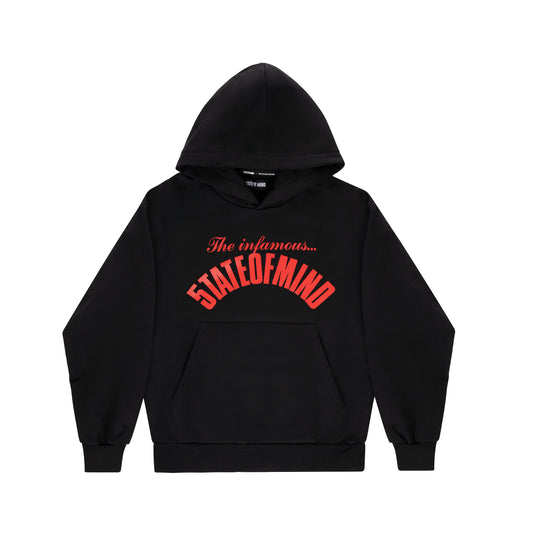 "INFAMOUS 5OM" Hoodie Black