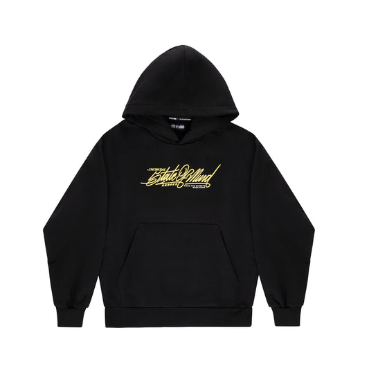 "NO TRACKING" Hoodie Black