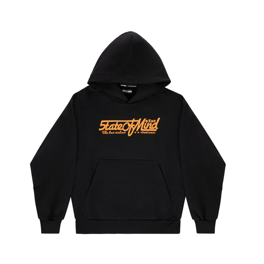 "5OM ENT." Hoodie Black