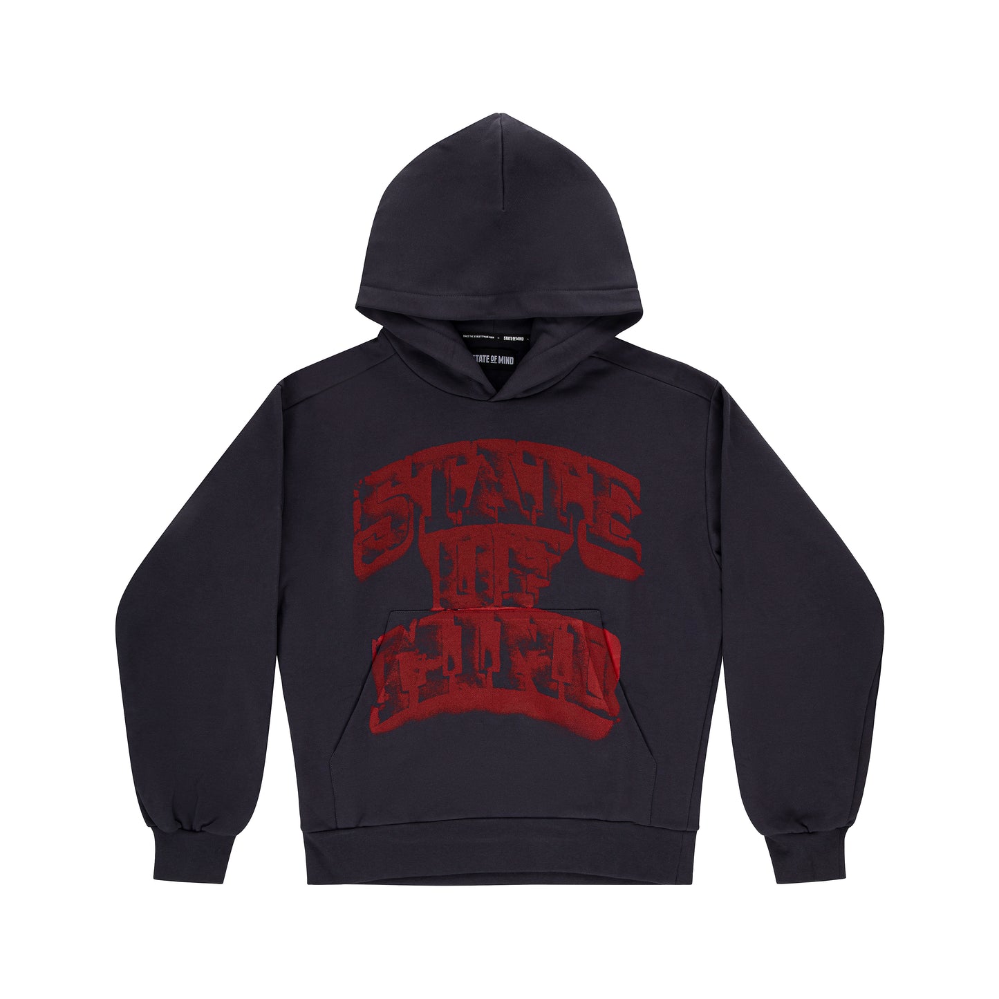 "CRACK COLLEGE" Hoodie Dark Grey