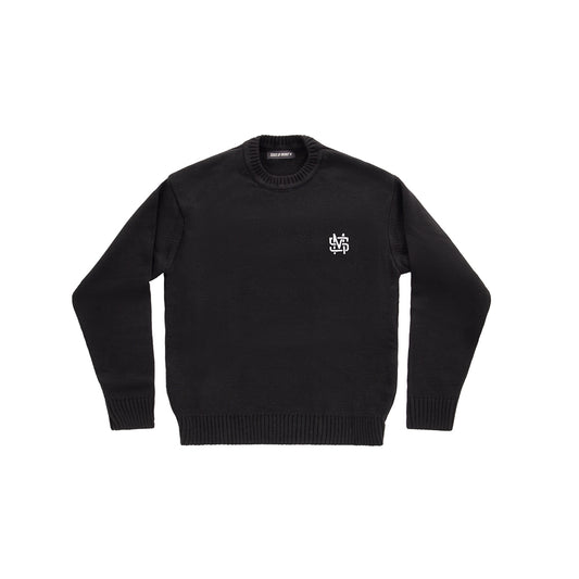 " MONOGRAM " Sweater Black