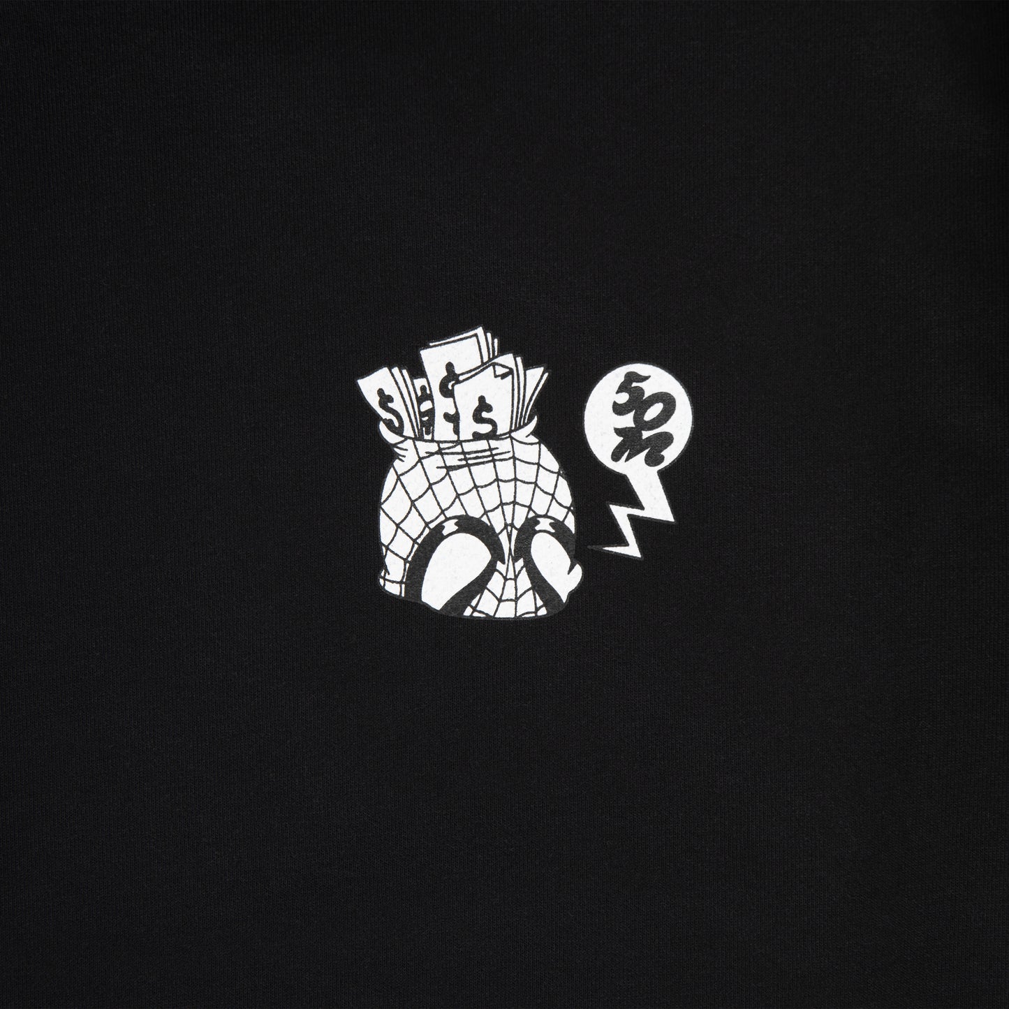 "5OM COMICS" Hoodie 50M Comics Black