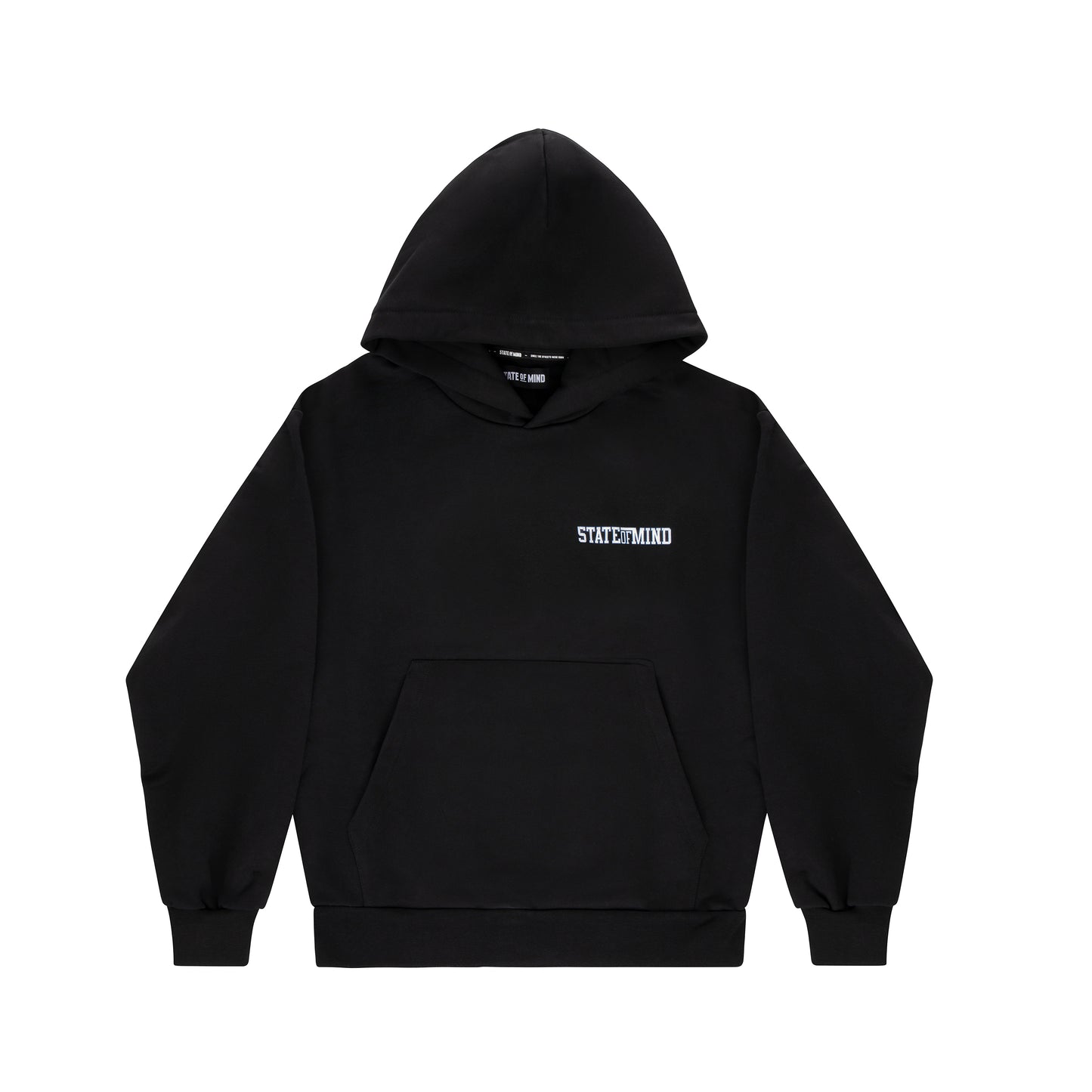 "5 RULES COLLEGE" Hoodie Black