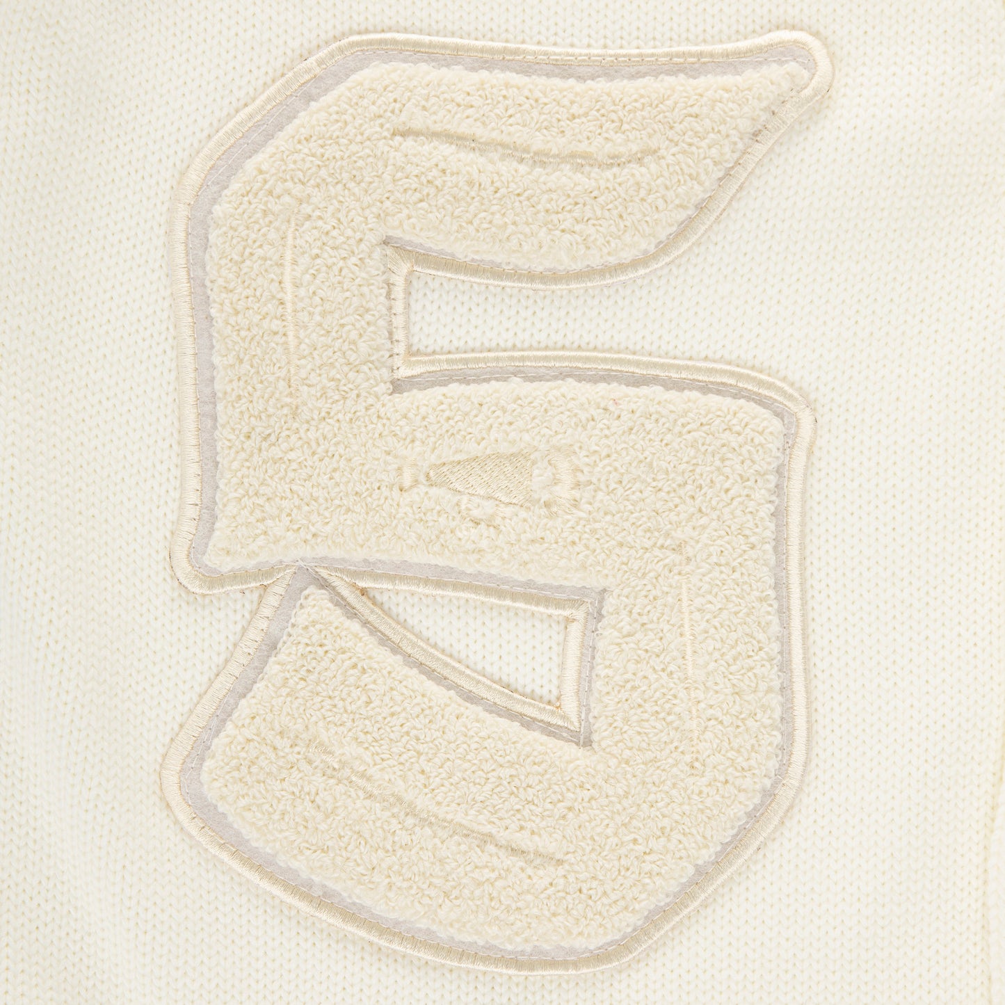 "WOLF" Cardigan White