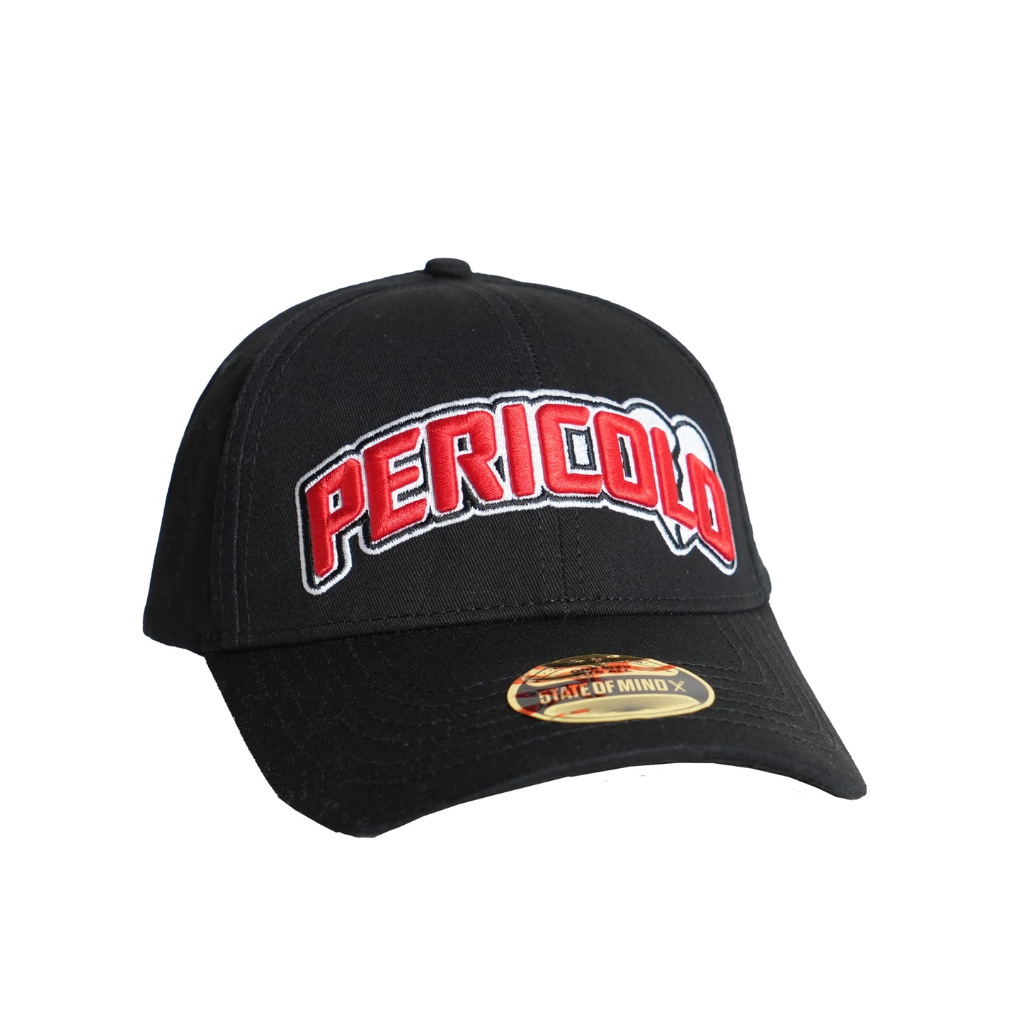 " 5OM x MP " Curved Cap Black