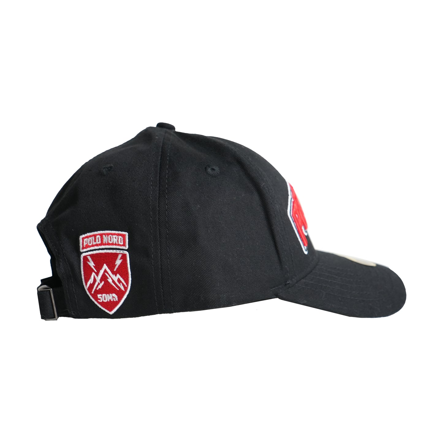 " 5OM x MP " Curved Cap Black