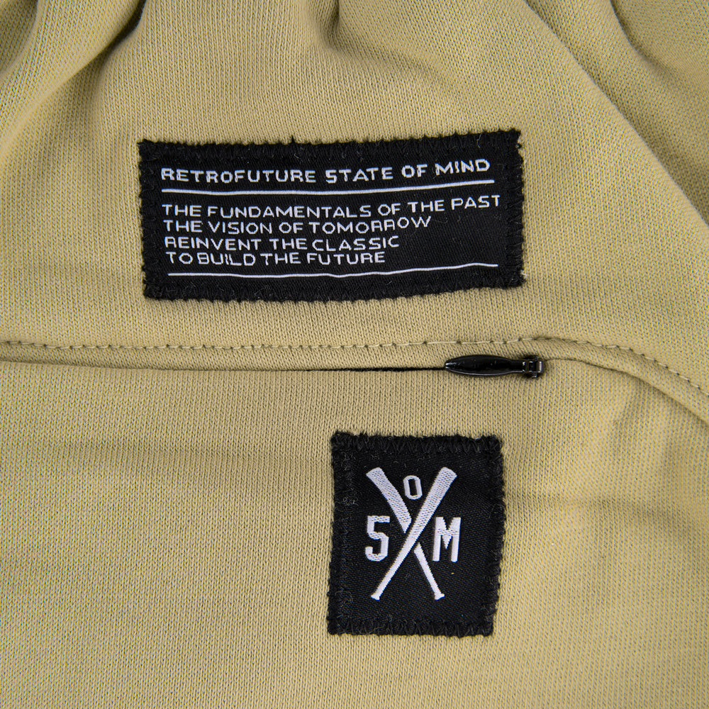 "RETROFUTURE BASIC" Hooligan Joggers Sand