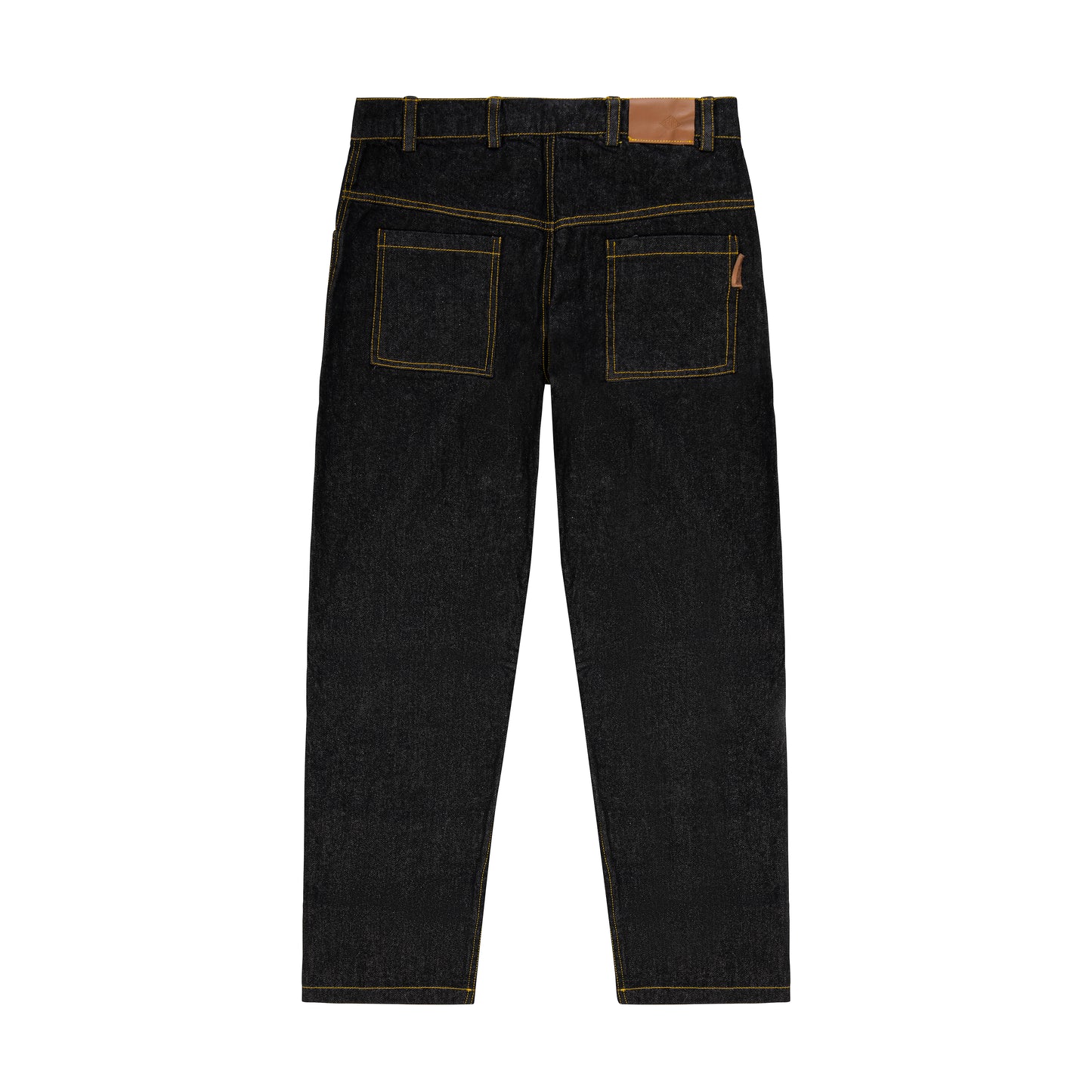 "BOX LOGO" Jeans Relaxed Black