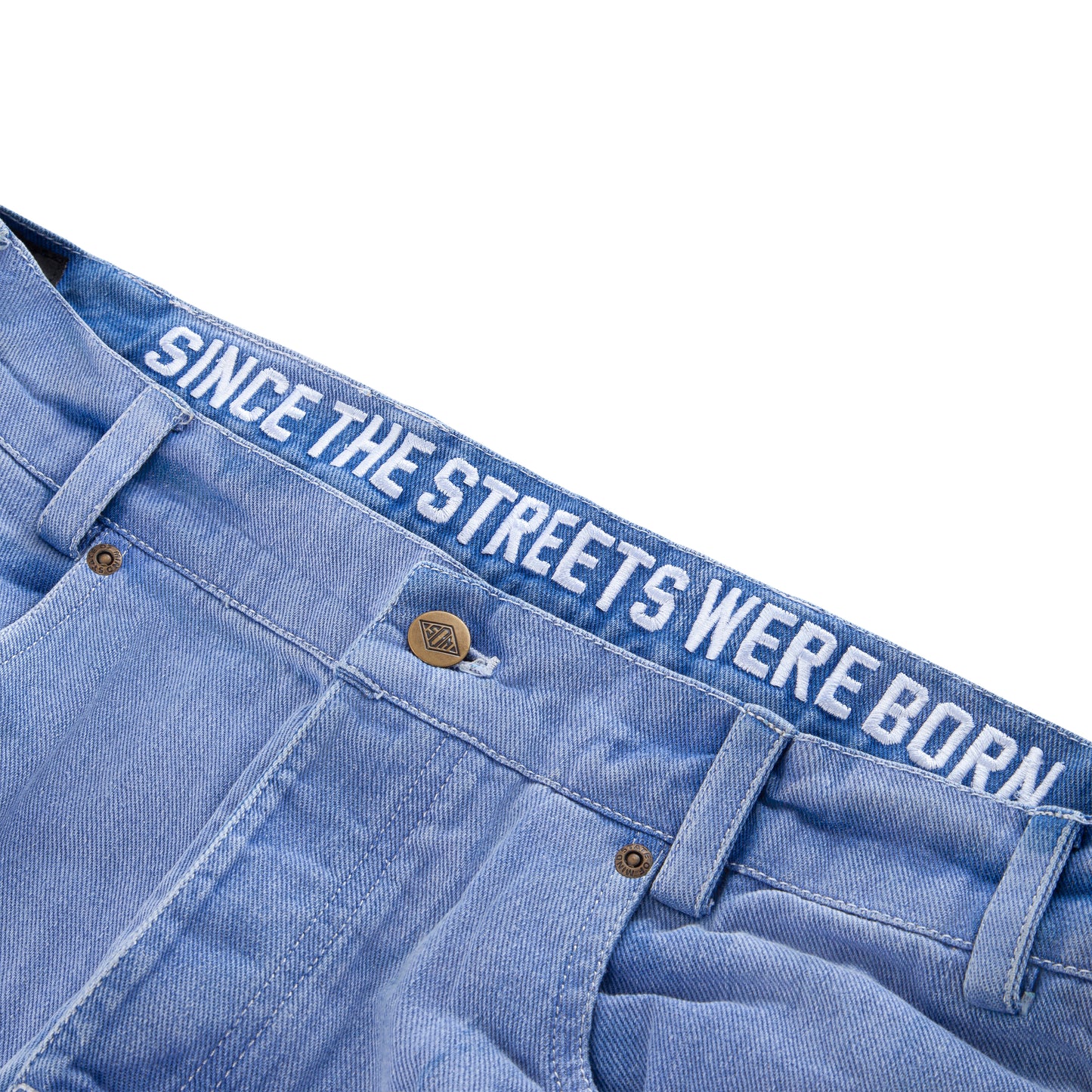"BOX LOGO" Jeans Relaxed Denim