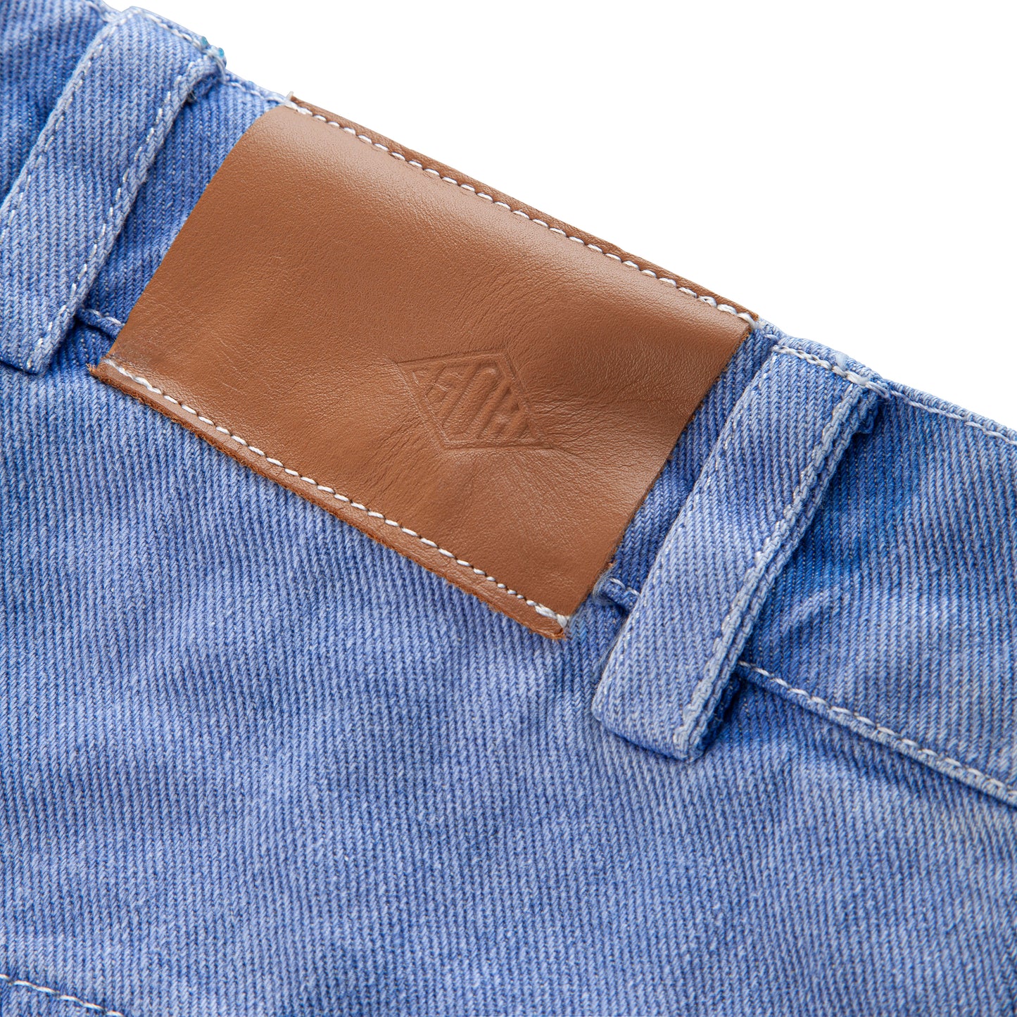 "BOX LOGO" Jeans Relaxed Denim