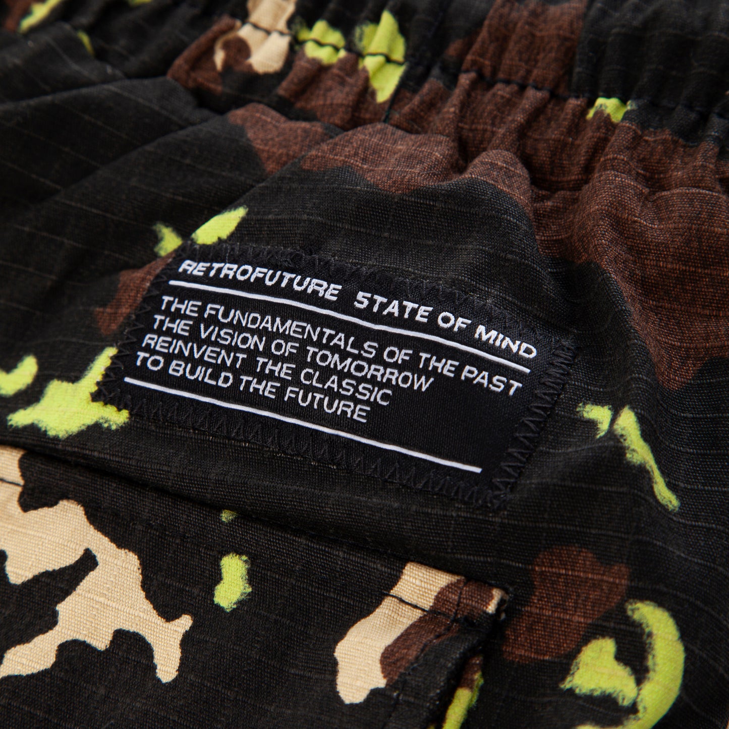 "RETROFUTURE CARGO" Cargo Pant Acid Camo