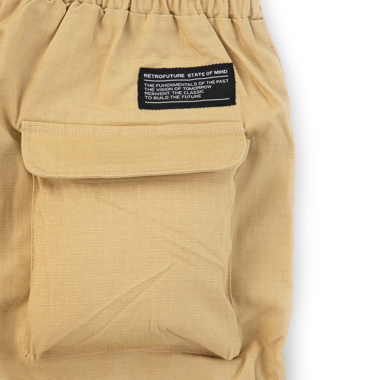 " RETROFUTURE CARGO " Jogger Sand