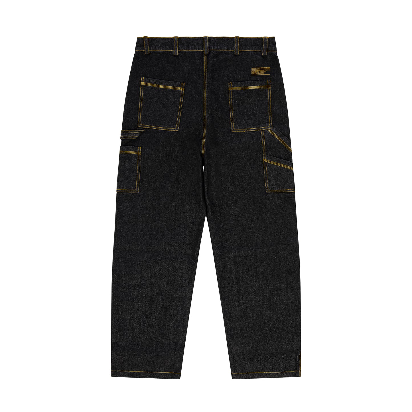 " RETROFUTURE WORKER" Completo Worker Denim Black