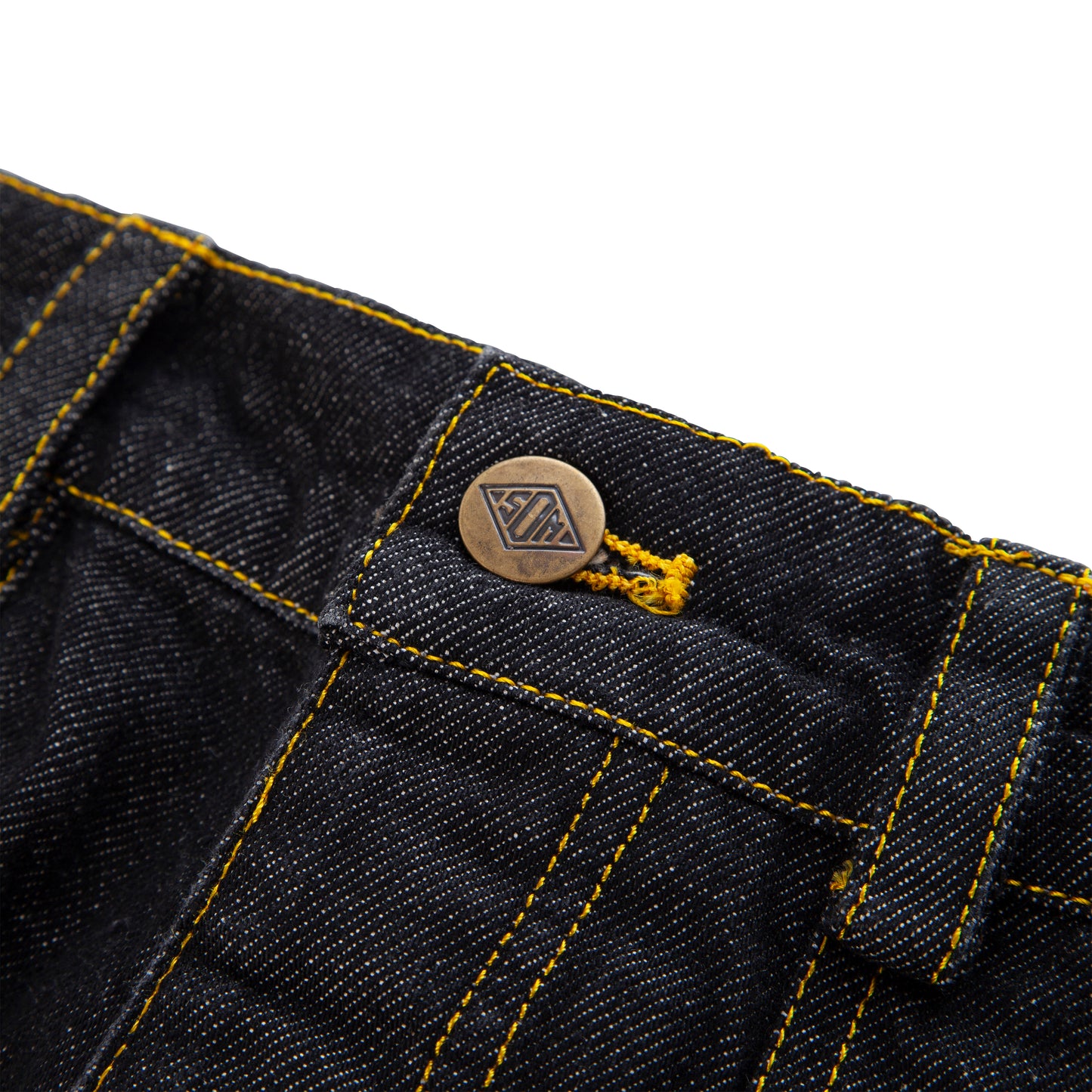 "RETROFUTURE" Worker Pants Denim Black