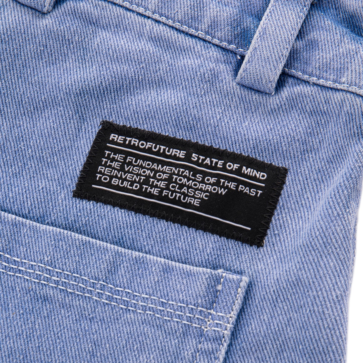 "RETROFUTURE" Worker Pant Jeans Chiaro