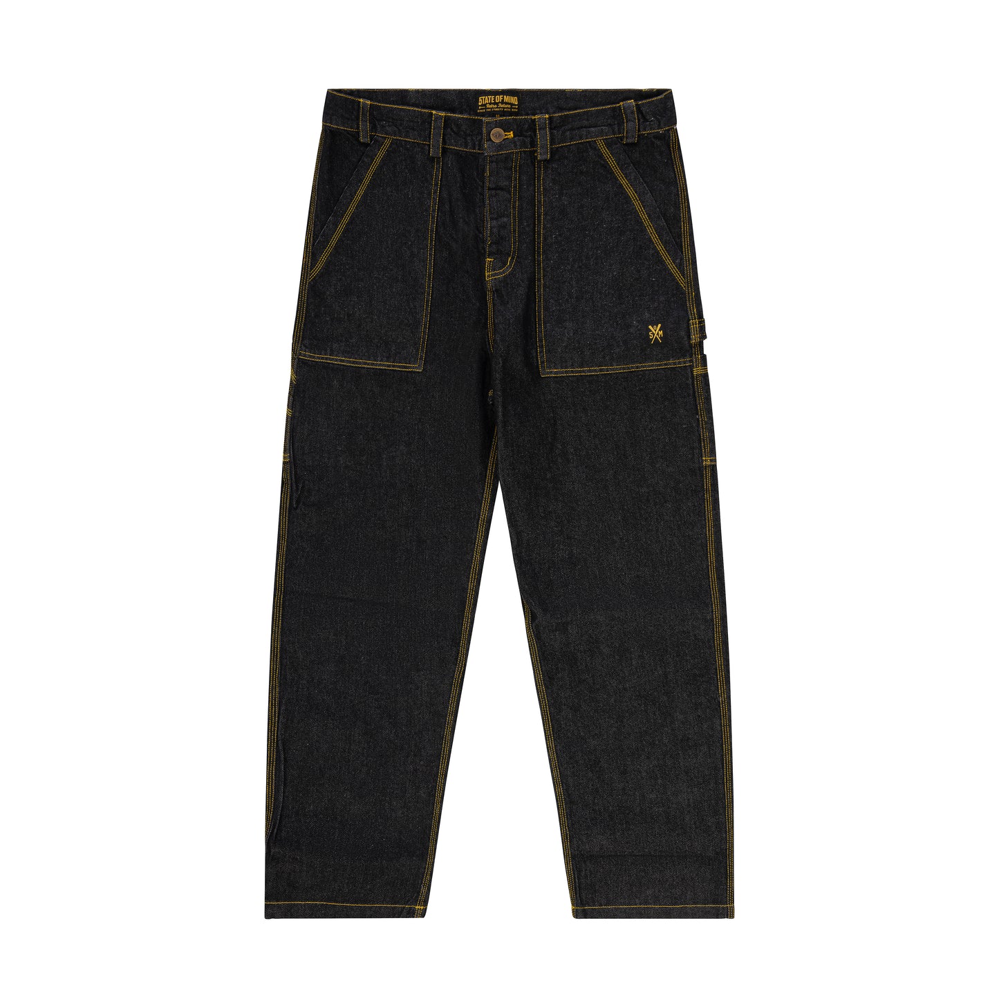 " RETROFUTURE WORKER" Completo Worker Denim Black