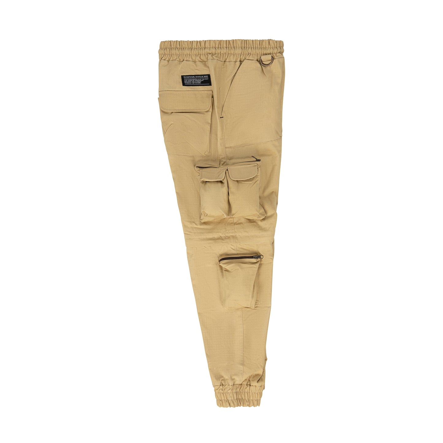 " RETROFUTURE CARGO " Modulable Cargo Jogger Sand