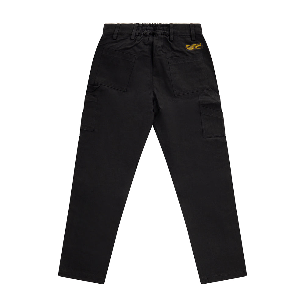 " RETROFUTURE WORKER " Worker Pant Black