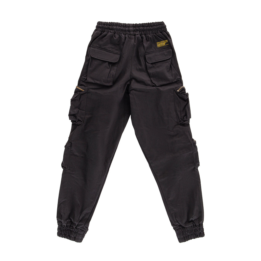 " RETROFUTURE CARGO " Jogger Cargo Black