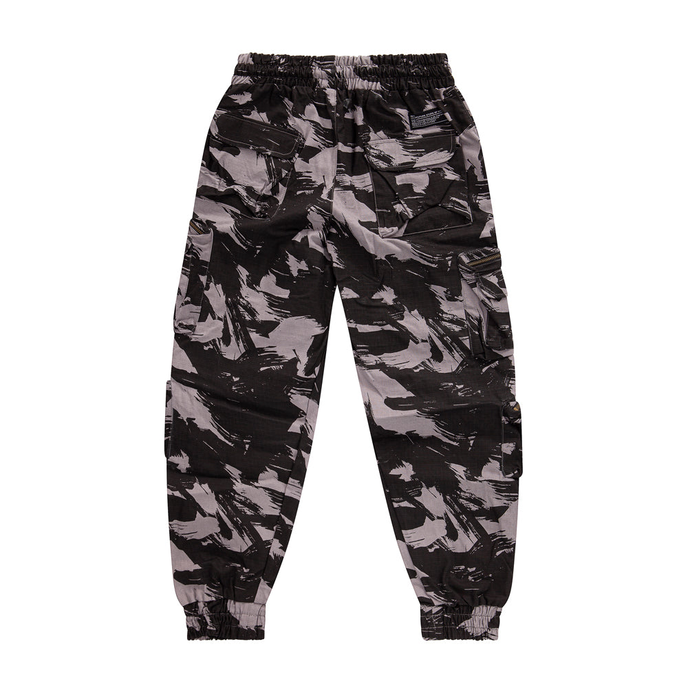 " RETROFUTURE CARGO " Jogger Cargo Black/Camo