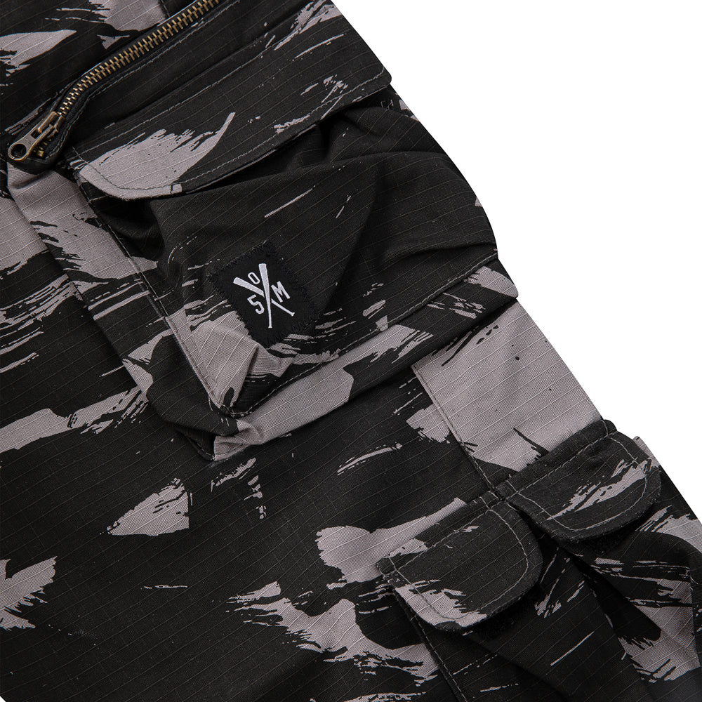 " RETROFUTURE CARGO " Jogger Cargo Black/Camo