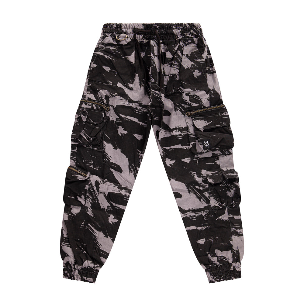 " RETROFUTURE CARGO " Jogger Cargo Black/Camo