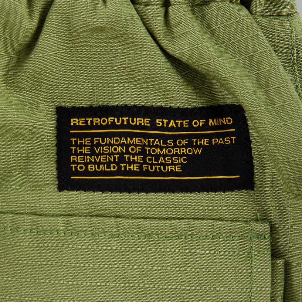 " RETROFUTURE CARGO " Cargo Pant Military Green