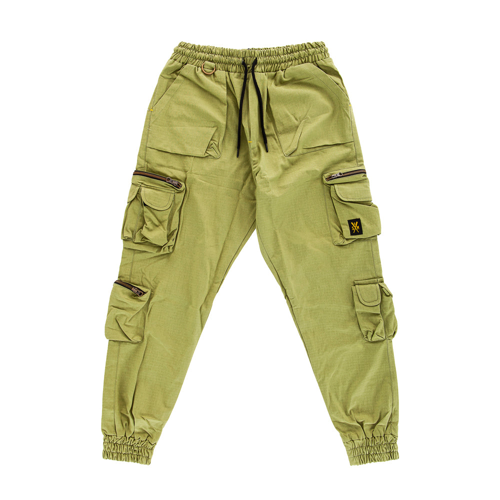 " RETROFUTURE CARGO " Jogger Military Green