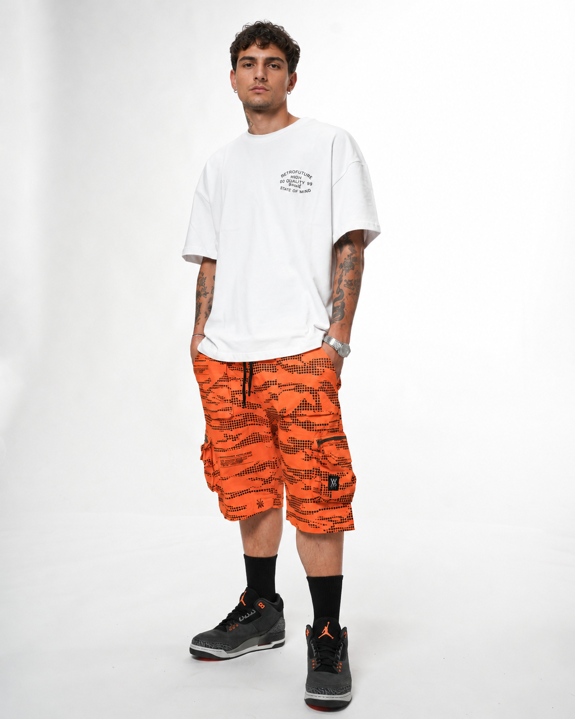 "RETROWAVE" T-shirt White