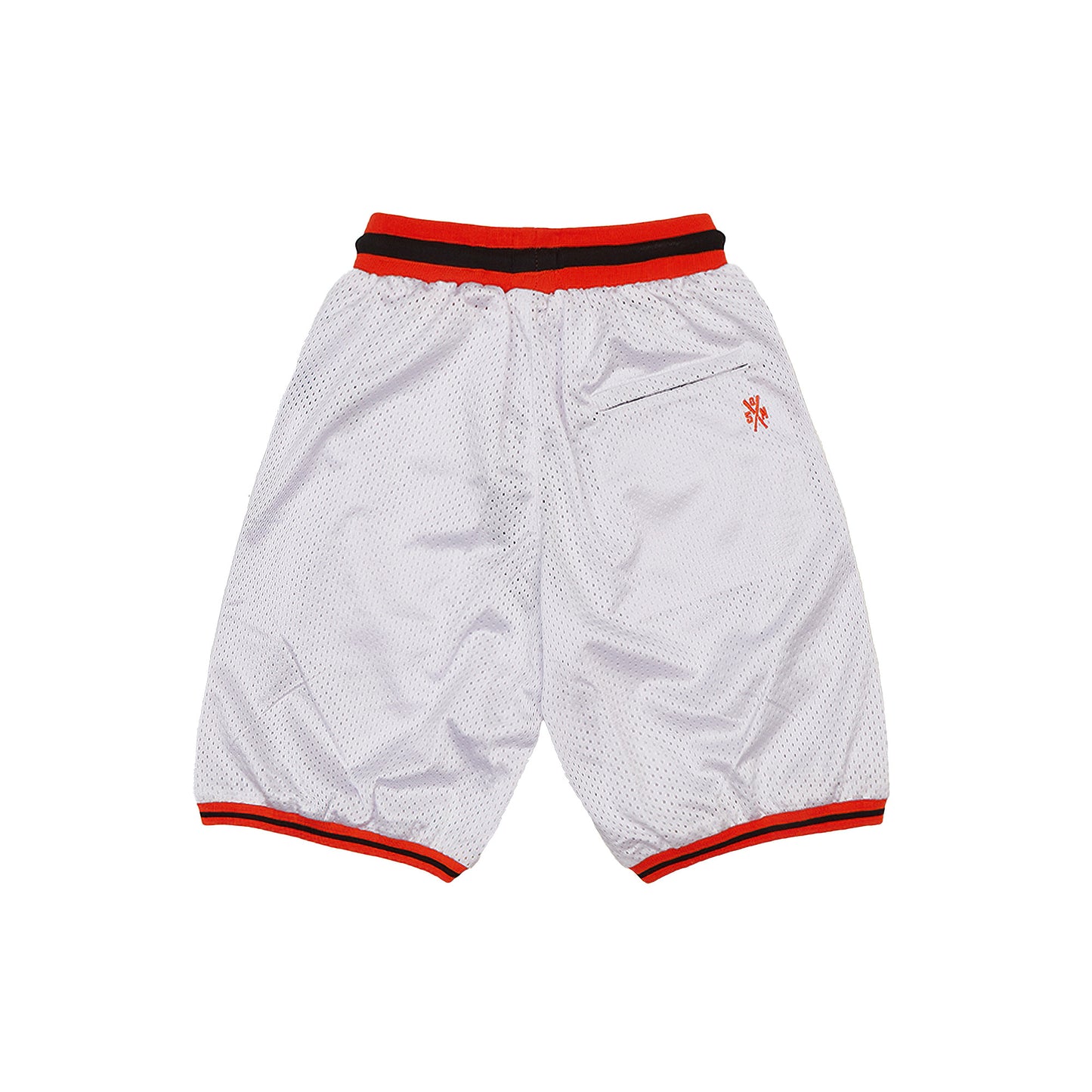 " EMME-I MIRACLES " Basket Shorts Bianco