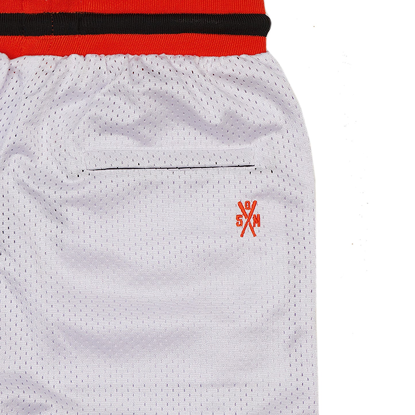 " EMME-I MIRACLES " Basket Shorts Bianco