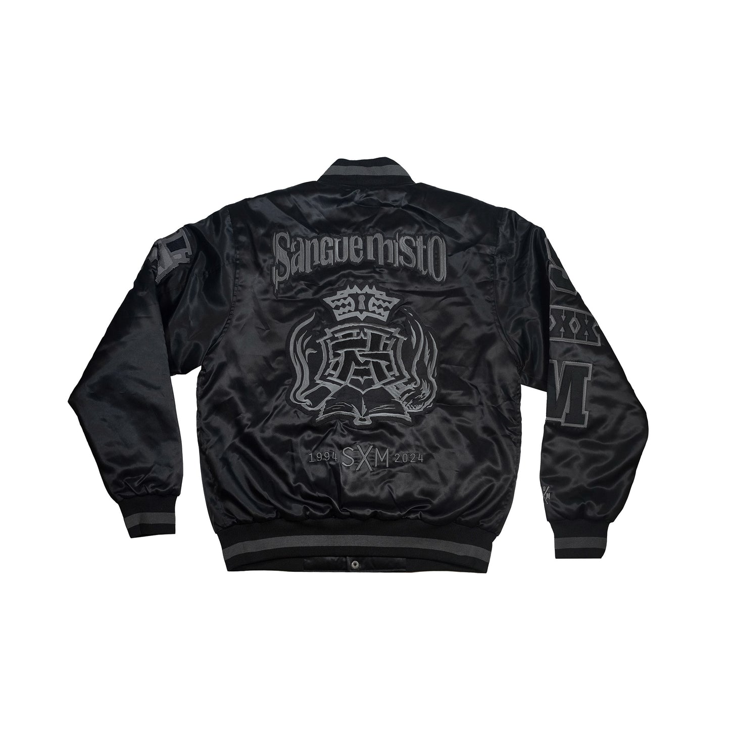 "5OM x SXM" XXX Anniversary Bomber Jacket Black