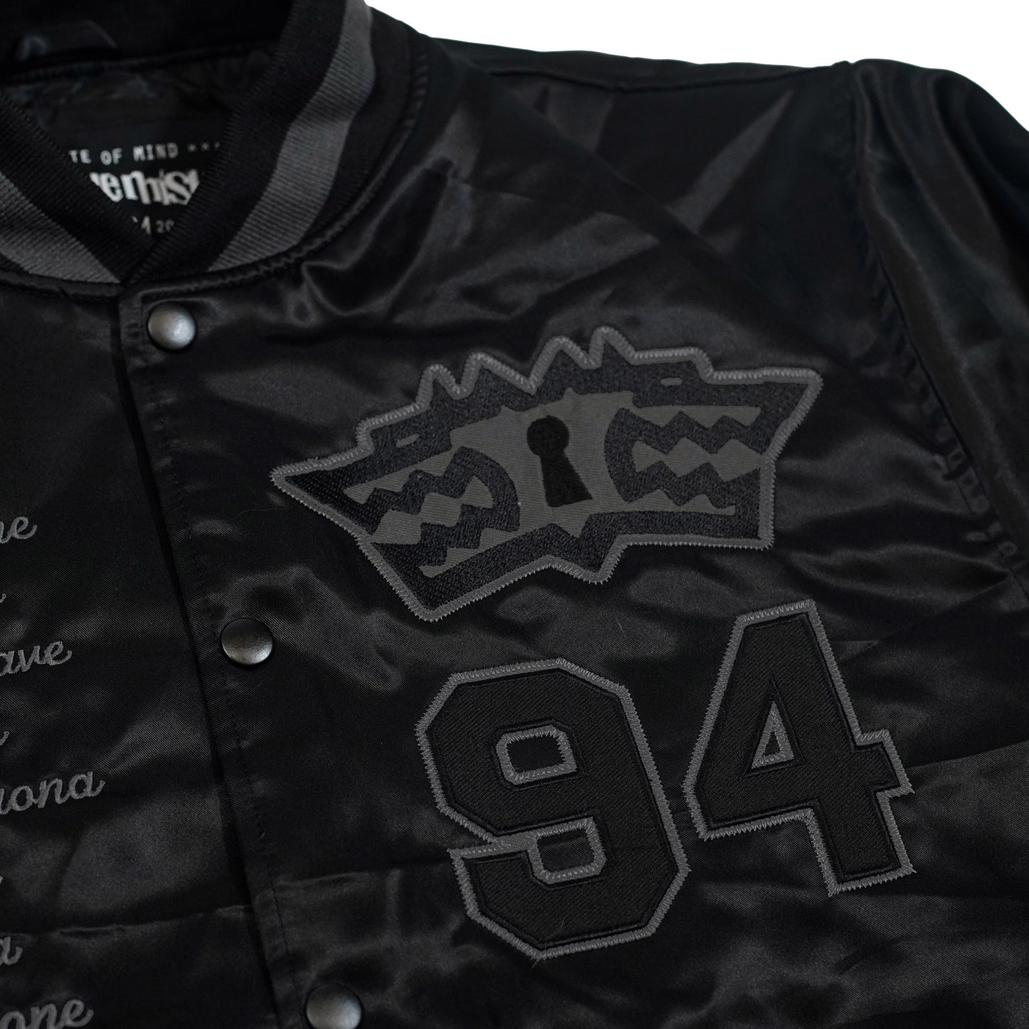 "5OM x SXM" XXX Anniversary Bomber Jacket Black