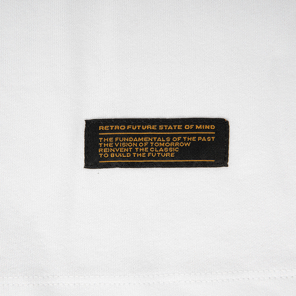 "RETROFUTURE BASIC" T-Shirt Boxy White