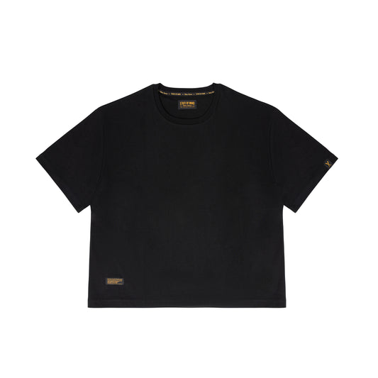 "RETROFUTURE BASIC" T-Shirt Boxy Black