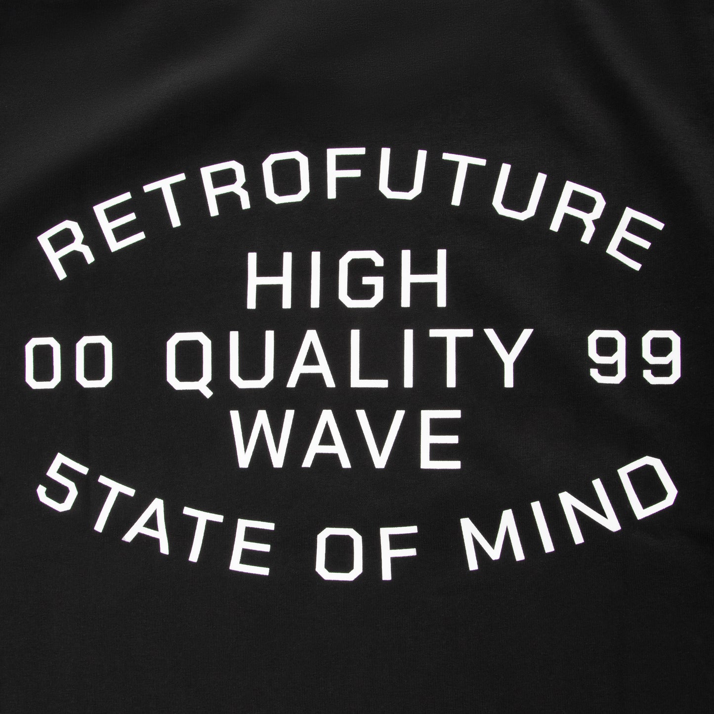 "RETROWAVE" T-shirt Black