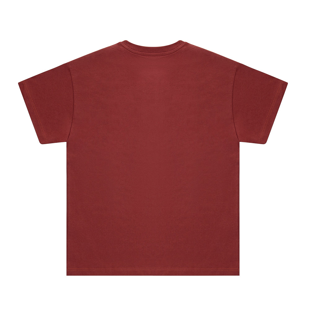 " MONOGRAM " T-Shirt Brick